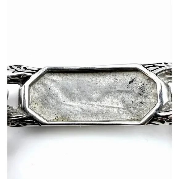 Unisex Gothic Knights Templar Biker Bracelet Cross Curb Rider Stainless Steel 8" - Picture 5 of 9